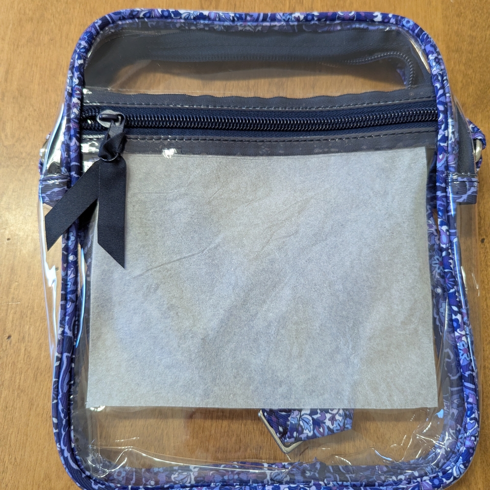 3/$14 Clear Stadium Cross Body